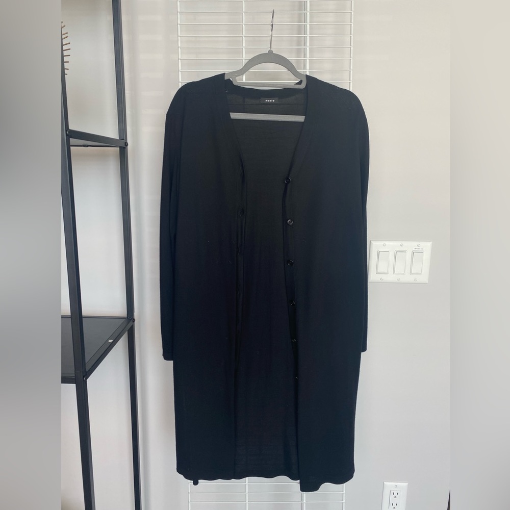 Designer Akris Cardigan Size US 10